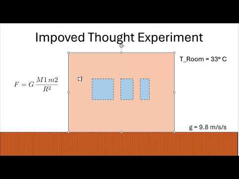 An Improved Thought Experiment (on the intensive nature of little g)