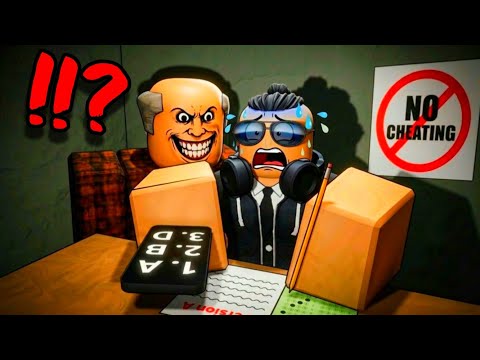 TÔI ĐÃ GIAN LẬN THI CỬ TRONG ROBLOX! | CHEATING DURING TESTING ROBLOX