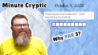 Unedited Minute Cryptic October 4, 2026