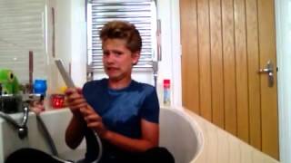 BATH WITH CLOTHS ON