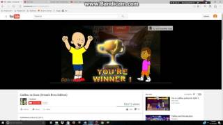 Caillou Joins Super Smash Bros