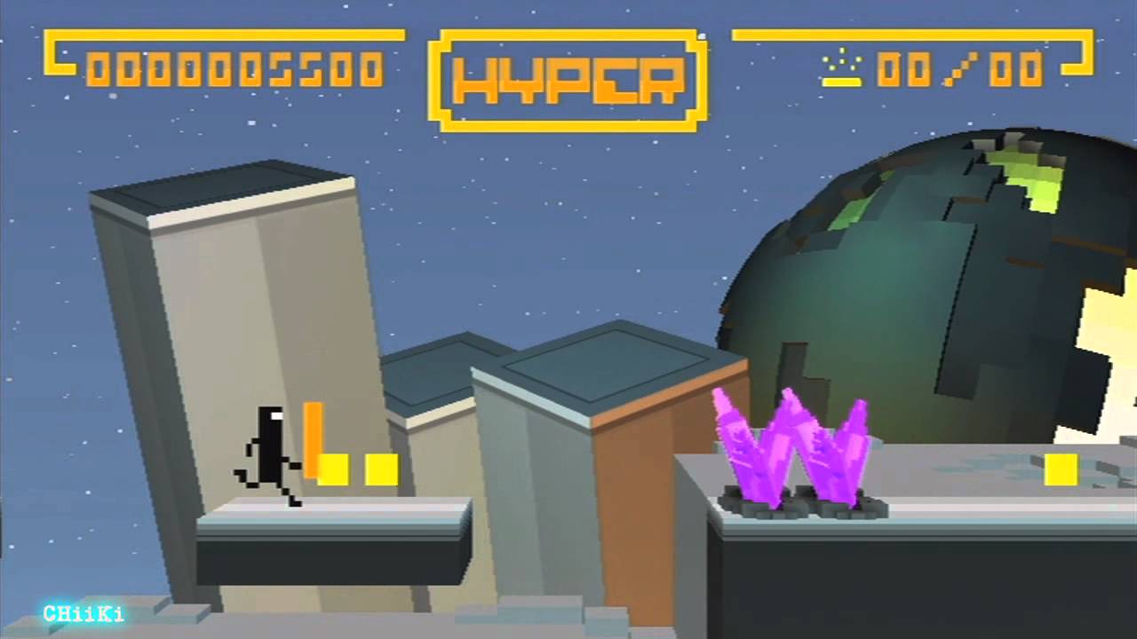 Wii Bit Trip Complete Runner Challenge 05 Holy moley YouTube