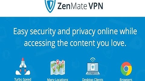 How to use zenmate vpn in google chrome