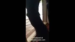 Coaxial Cable that goes through Windows and Doors