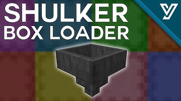 [TUTORIAL] TINY Tileable SHULKER BOX Loader for Minecraft ( 1.11 / 1.12 )