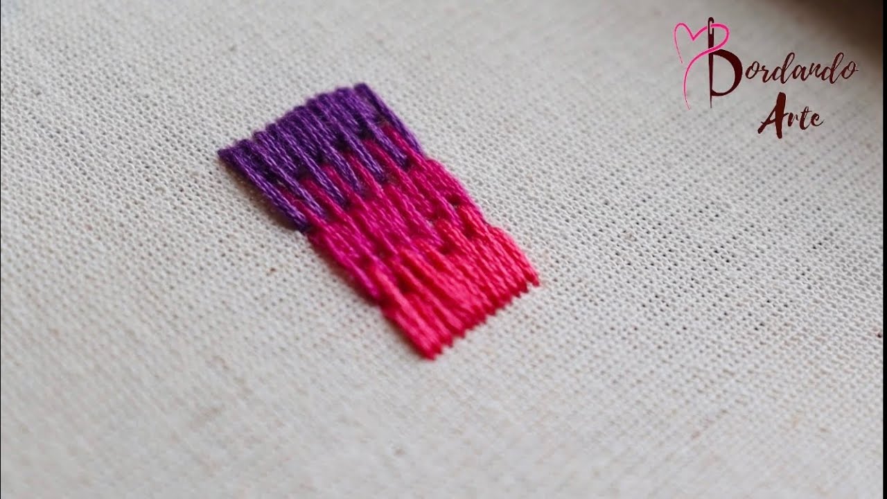 Как вышивать длинным и коротким стежком с нюансами |