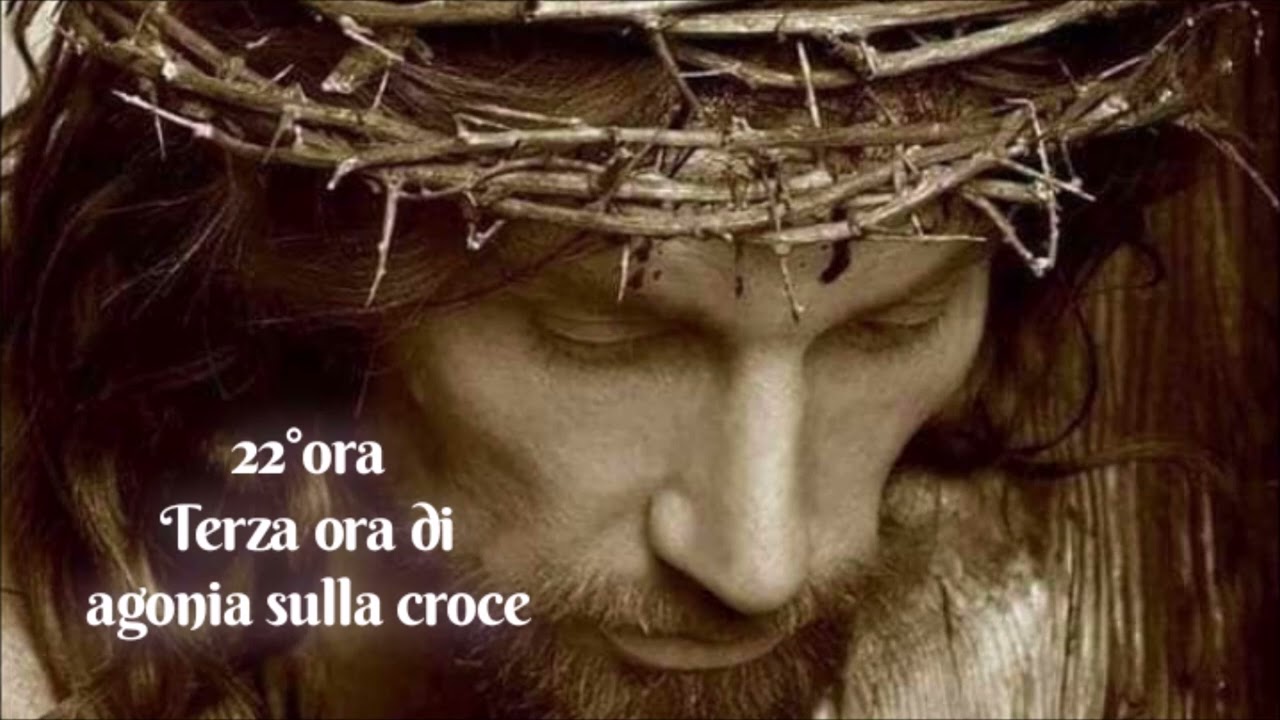 Le ore della Passione - 22°ora - Terza ora di agonia sulla croce