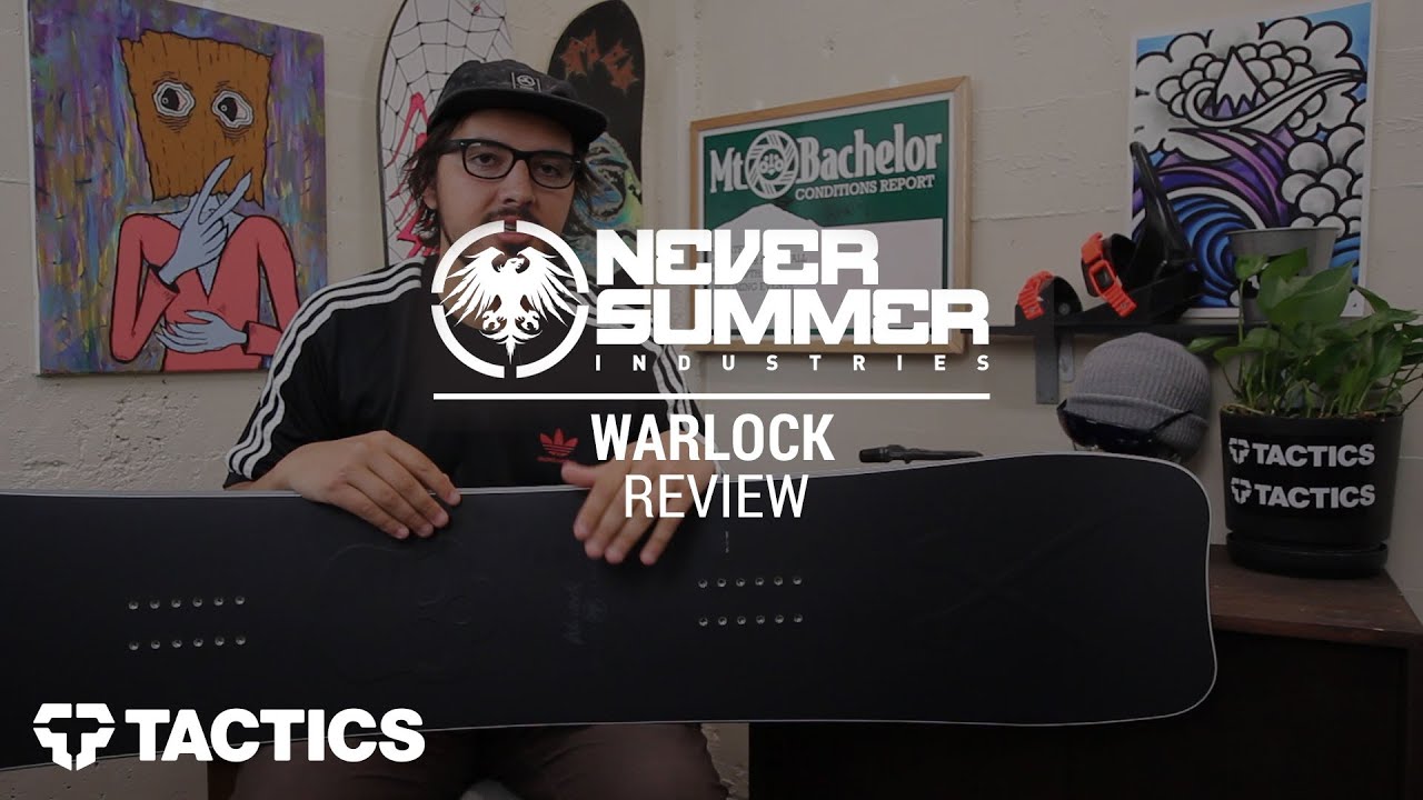 Never Summer Warlock 2017 Snowboard Review - Tactics