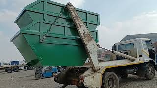 STACKED 9CUBE SKIPS LOADING
