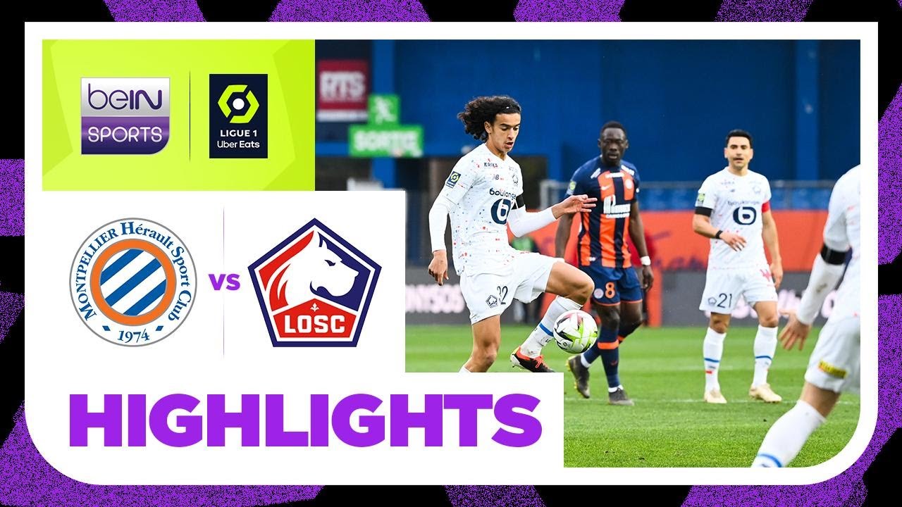 Montpellier v Lille | Ligue 1 23/24 | Match Highlights