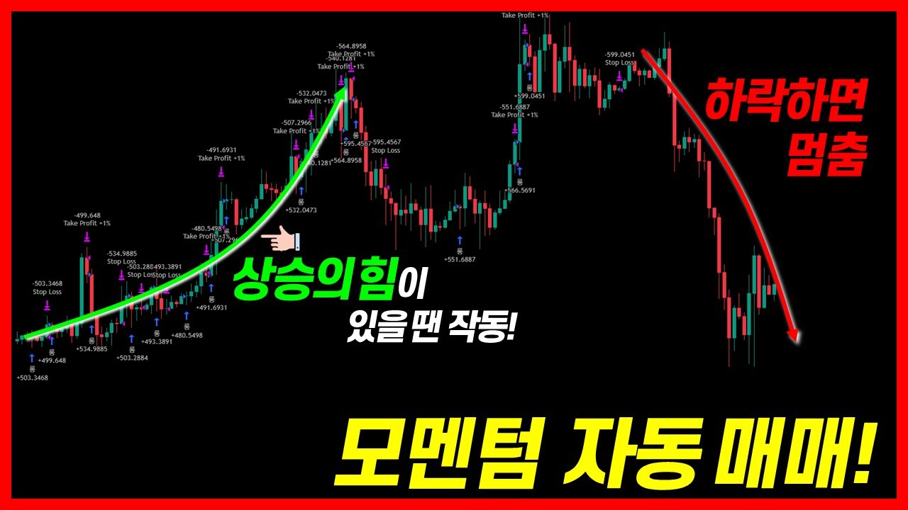 상승할 때만 매매한다｜모멘텀 자동매매 전략 실전 공개