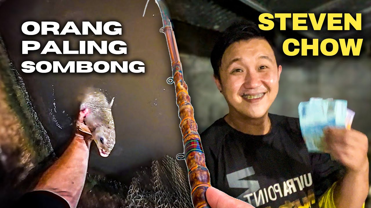 Mancing Lawan Steven Chow! Rod Builder Paling SOMBONG!
