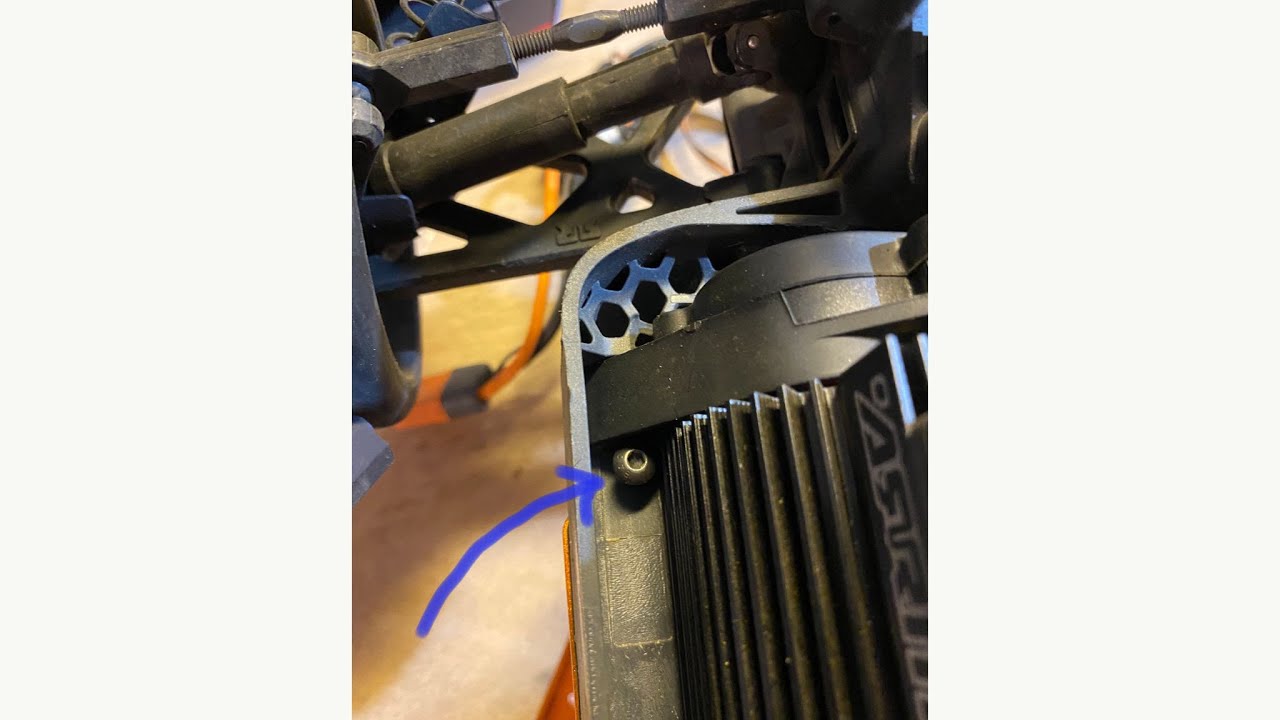 Arrma 3s Bent motor mount fix