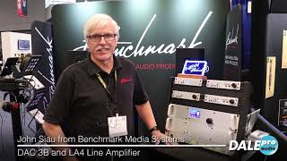 Dale Pro Audio - Benchmark DAC3 B and LA4 at AES 2018