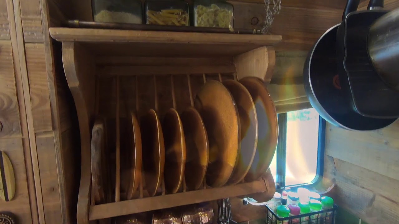 Van tour! Conversion of a 1981 Mercedes 508d into a tiny home on wheels