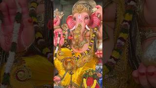 Temple theme Ganesha in Hyderabad 😃 #trending #ganapatibapa #ganesh #2025 #sowjitrix