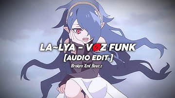LA ~ LYA VØZ – Brazilian Phonk [Edit Audio] 💀 (Ultra Slowed) Funk { New Version } #trending #phonk
