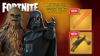 Everything in the NEW Star Wars Fortnite Update!