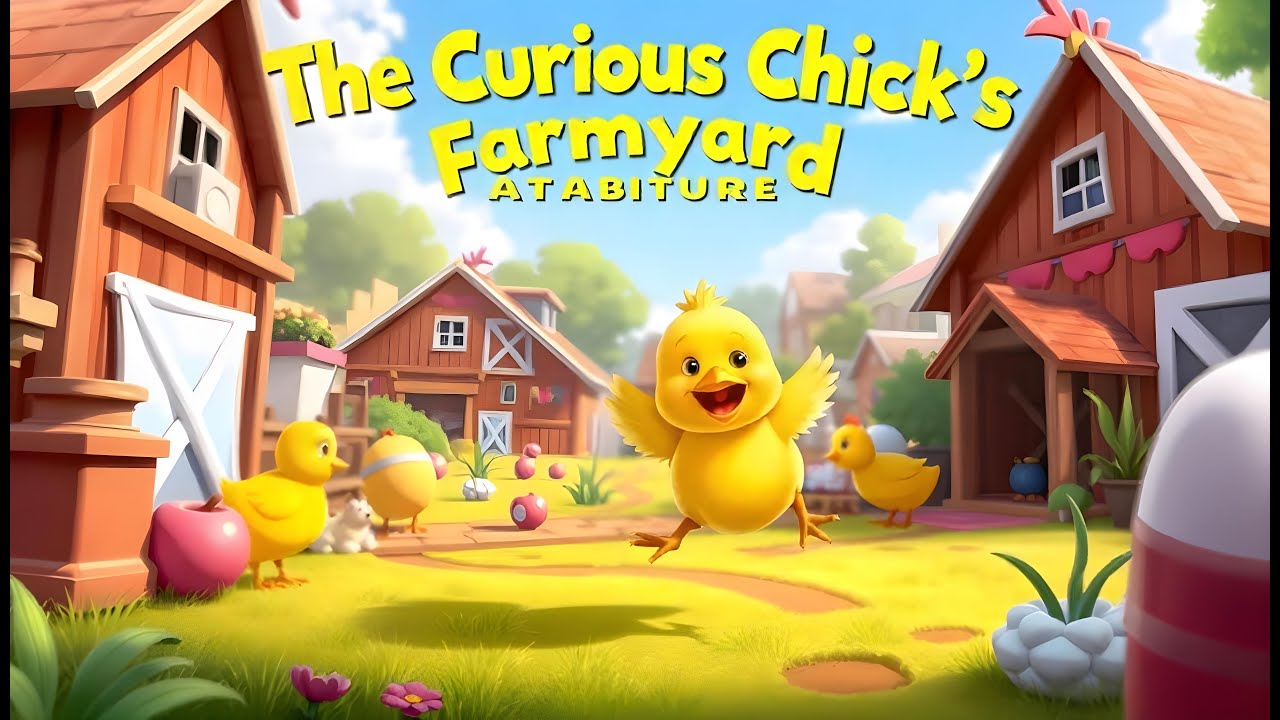 The Curious Chick's Farmyard Adventure | Animated Nursery Rhymes and Kids Songs