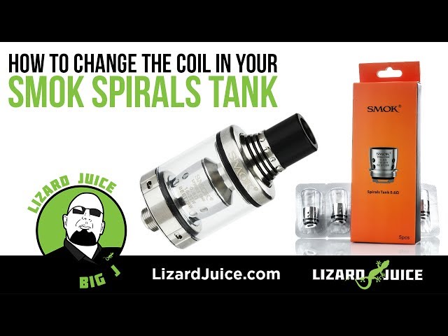 How to change the coil in your Smok Spirals Tank