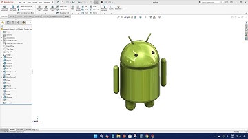 ANDROID 3D LOGO | SOLIDWORKS