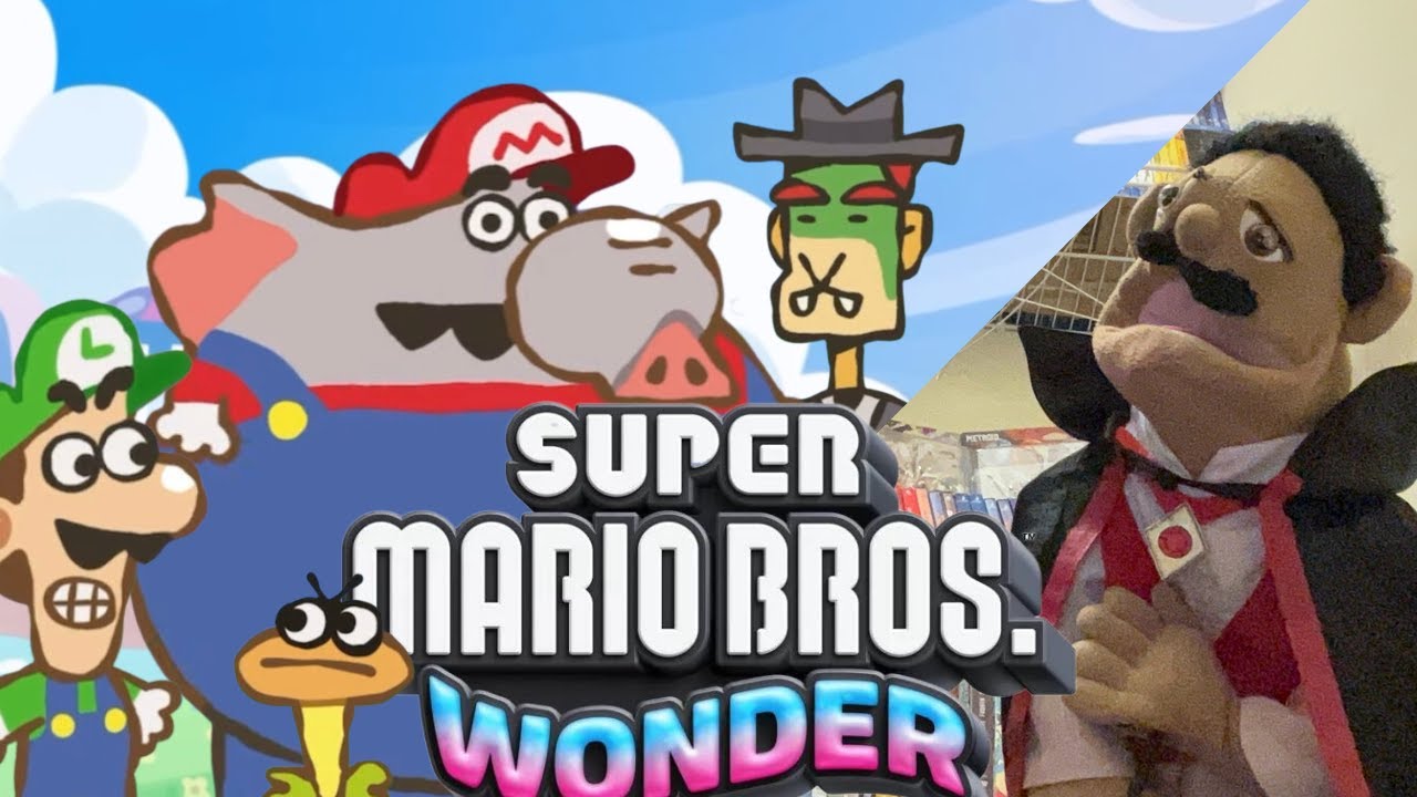 The Ultimate Super Mario Bros Wonder Recap Cartoon Reaction (Puppet ...
