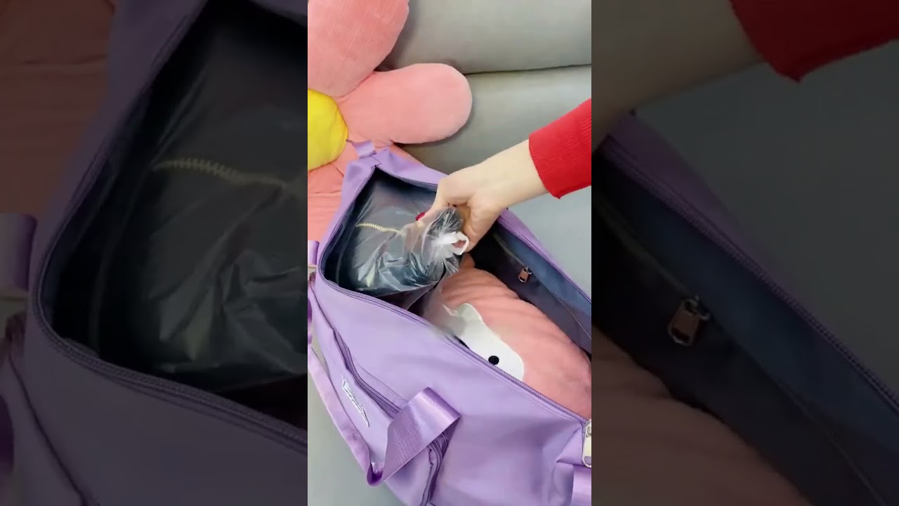 Large capacity, double-layer design, dry and wet separation, one package of all things