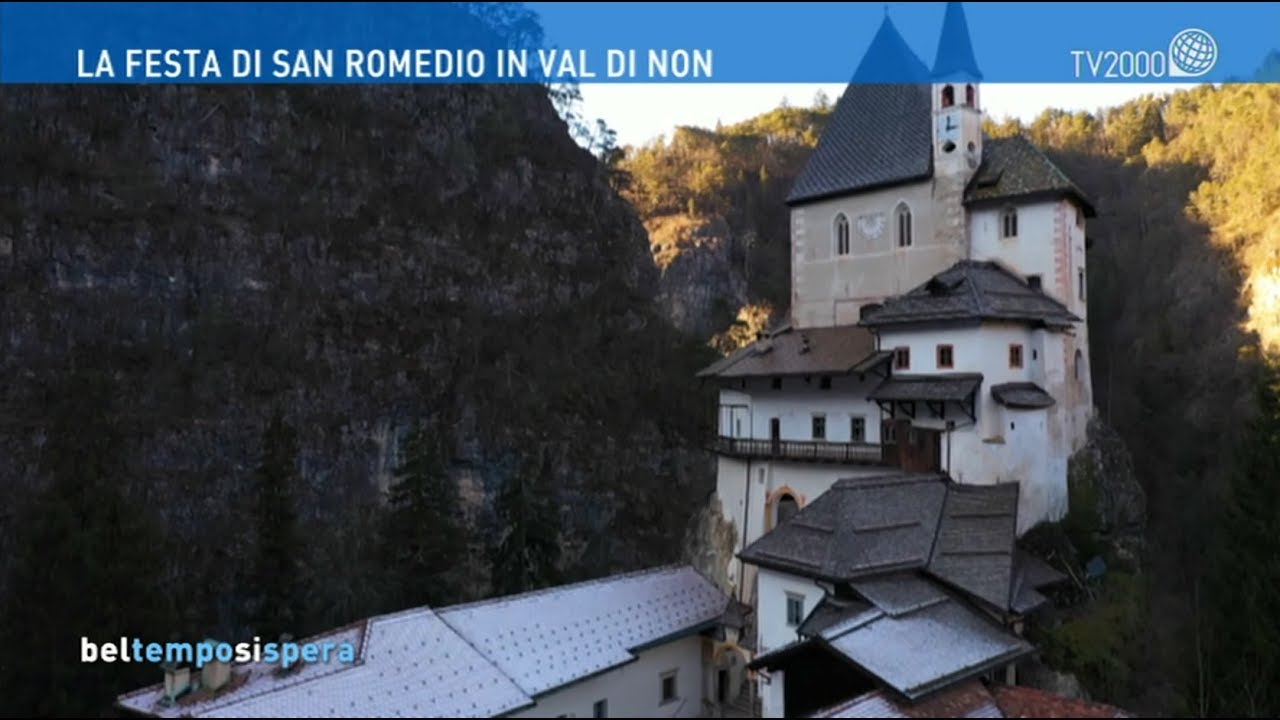 La festa di San Romedio in Val di Non