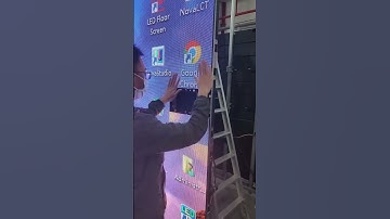 Installing led displays is as fun as building blocks#shorts #leddisplay #eagerled #led