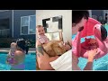Vlog: transitioning out of the bassinet?+ fam pool day + sleep deprivation