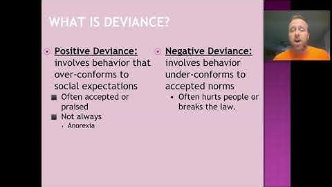 Chapter 7: Deviance Intro