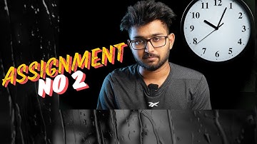 ASSIGNMENT NO 2 #Not Just a Video Editing#videoediting