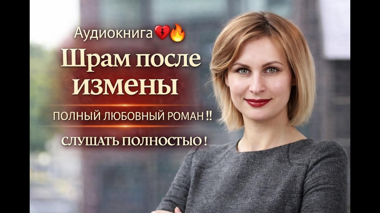 Аудиокнига  - Шрам после измены🔥 ПОЛНЫЙ ЛЮБОВНЫЙ РОМАН !!СЛУШАТЬ ПОЛНОСТЬЮ !