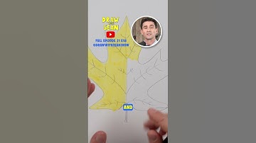 How To Draw A Maple Leaf For Kids #kidsart