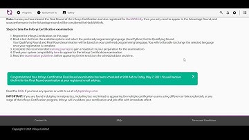 Infytq Final Round 2021| Result Out | Doubt Related to Advantage round and HackWithInfy
