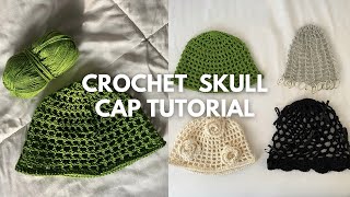 Crochet Mesh Hat Tutorial | Quick and Easy Beginner Friendly Crochet Project | Crochet With Me