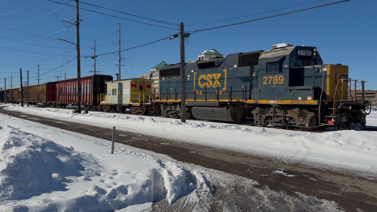 CSX Caboose, DPUs, and More on the Old B&O