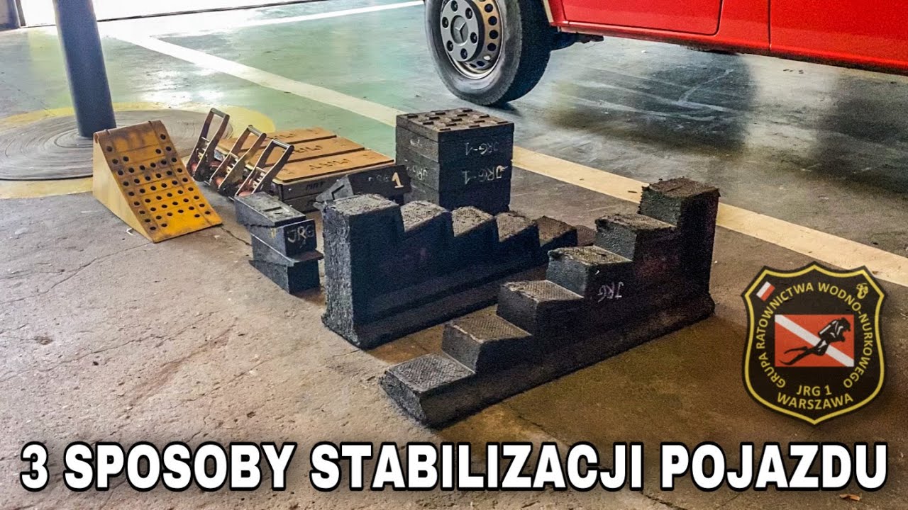 RATOWNICTWO TECHNICZNE - kliny schodkowe, klocki, podpory SW-300