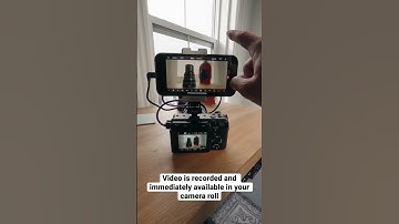 Record FX3/A7SIII Video directly on your iPhone