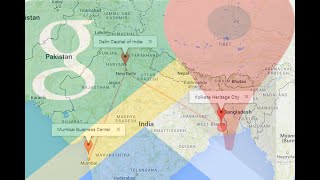 Adding shapes and markers in Google Map.
