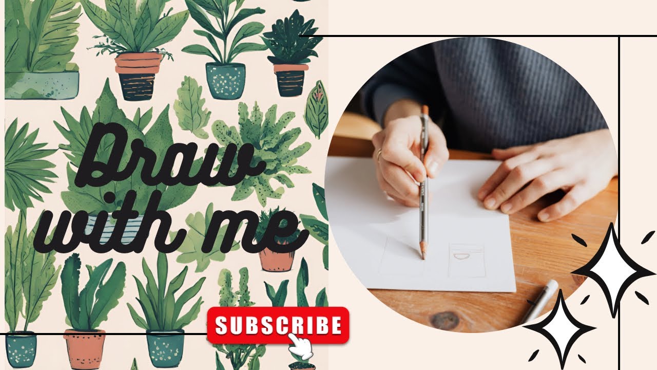 Relaxing Draw with Me! - YouTube