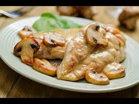 Video: Cómo Cocinar Filete De Pollo Con Champiñones