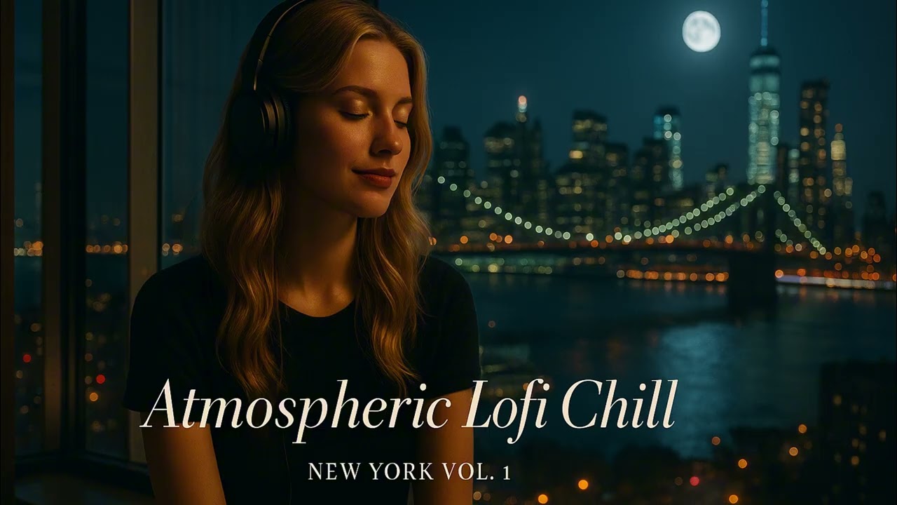Atmospheric Lofi Chill | New York Vol. 1 – Late Night Jazz & Piano Beats for Relax & Focus