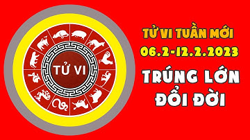 Tử vi tuần mới từ ngày 6-12/2/2023 của 12 con GIÁP - Con GIÁP trúng độc đắc - lên đời nhanh