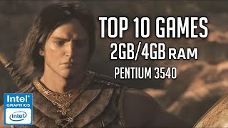 Top 10 Games for 2GB/4GB RAM PC | Intel Pentium N3540 (Intel HD Graphics)