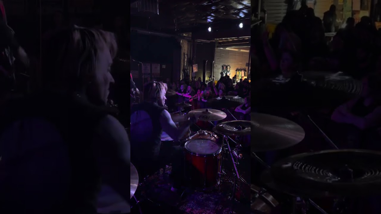 never easy - i’ll never tell (live drum cam)