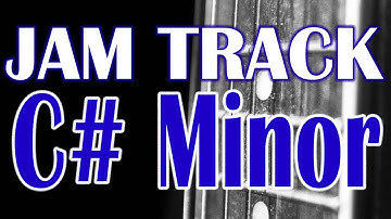 Old School 12 Bar Blues Jam Track in C# Minor
