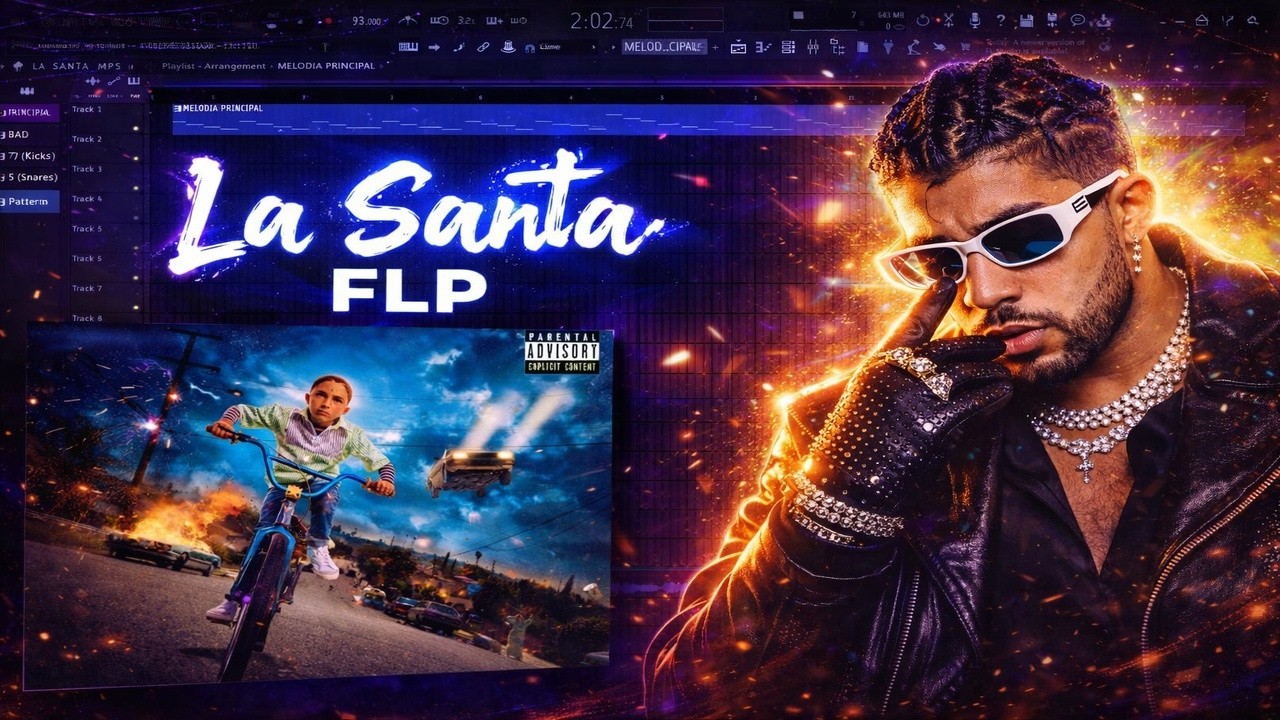 Asi Se Hizo La Santa De Bad Bunny En Fl Studio