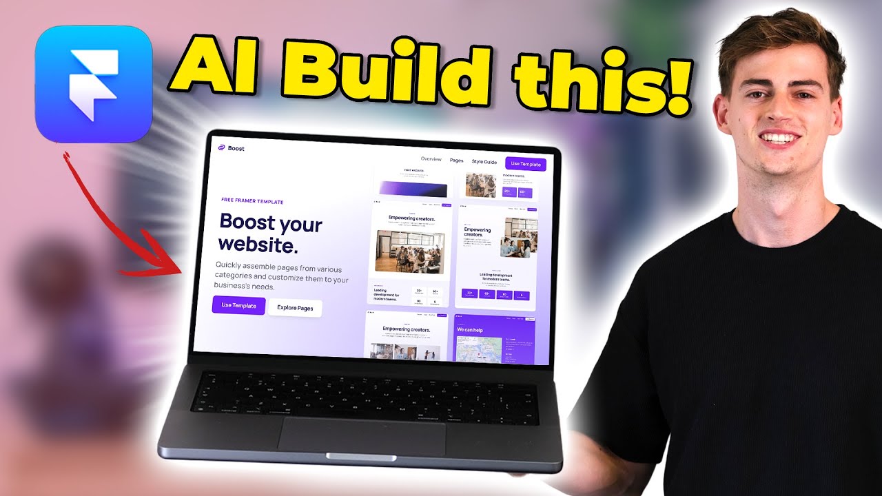Framer AI built 5 Websites in 8 Minutes! - YouTube