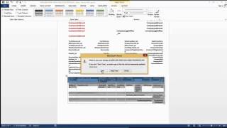 How Do I Customize a Word Layout in Dynamics NAV 2015  - Simple Formatting